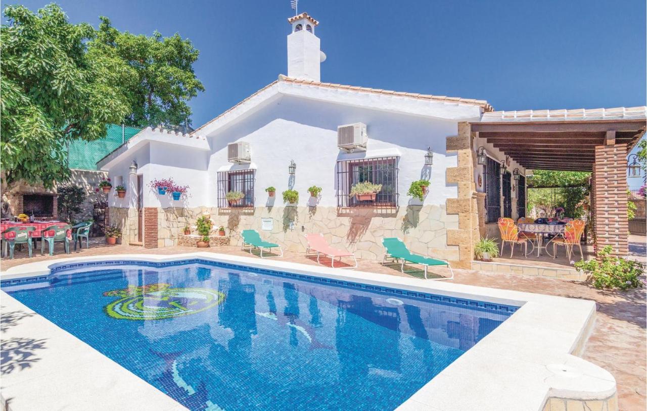 Awesome Home In Mijas With House A Mountain View Екстериор снимка